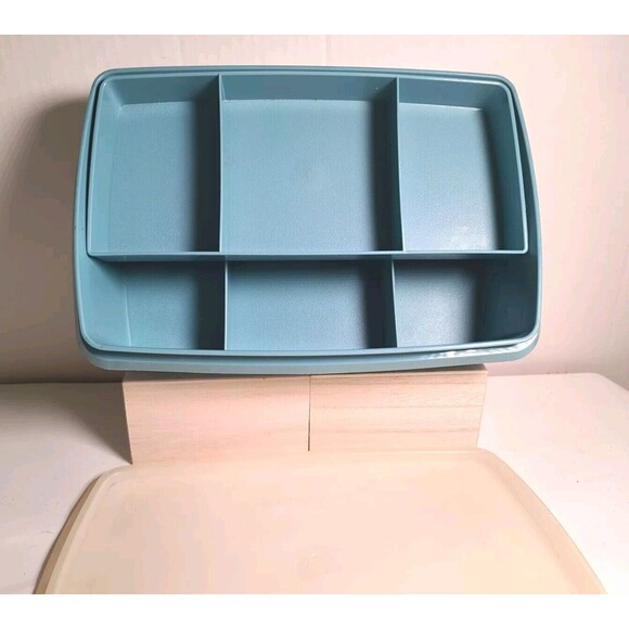 Vintage Tuppercraft, Stow-n-Go,  3 pieces storage box, Tupperware 767-2 - Picture 2 of 9